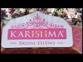 Karisma bridal studio at bajara hills hyderabad