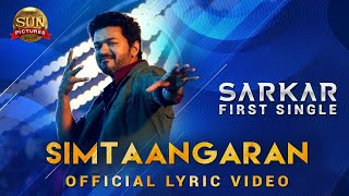 Simtaangaran lyrics meaning? | Sarkar | Vijay