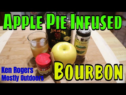 Apple Pie Infused Bourbon | Happy Hour Cocktails