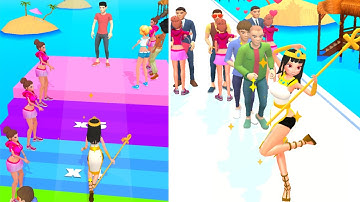 Makeover Run WORLD RECORD GAMEPLAY - Android IOS - Levels (30-31).