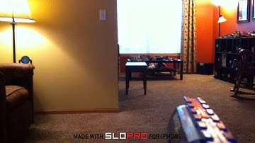 Nerf Gun Snipe In Slow Motion!