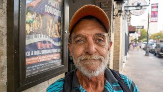 Homeless Man Outside for 34 Years in Austin, Texas