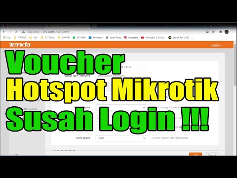 Voucher Hotspot Mikrotik Tidak Bisa Login