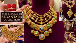 Tanishq New Launch 🪔ADHYANTARA🪔Collection/Latest Long & Short Necklace Designs/Gold Necklace/Deeya