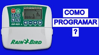 Como programar um Controlador Rain Bird Passo a Passo