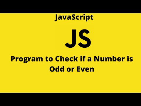 JavaScript Tutorial |  Program to Check  Odd or an Even Number|Code Thulo