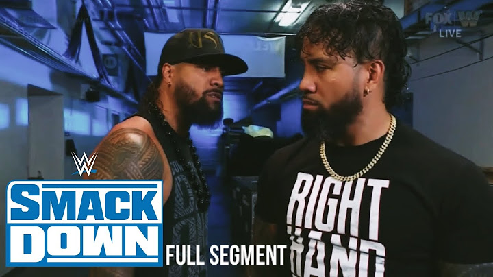 Jimmy Uso tries to talk some sense into Jey Uso | SmackDown: May 7, 2021