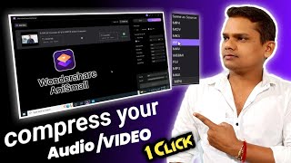 How To Compressor Video And Audio || compress video Size 22200 | Anismall software screenshot 2