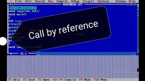 Call by reference in C language || Lab Prg 10|| C lab in telugu