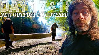 Greg Days 17 & 18 NEW Fishing Friendly Basecamp | 30 Day Survival Challenge: Vancouver Island