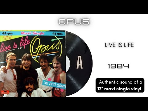 Opus — Opus - Live is Life [12'' maxi single]