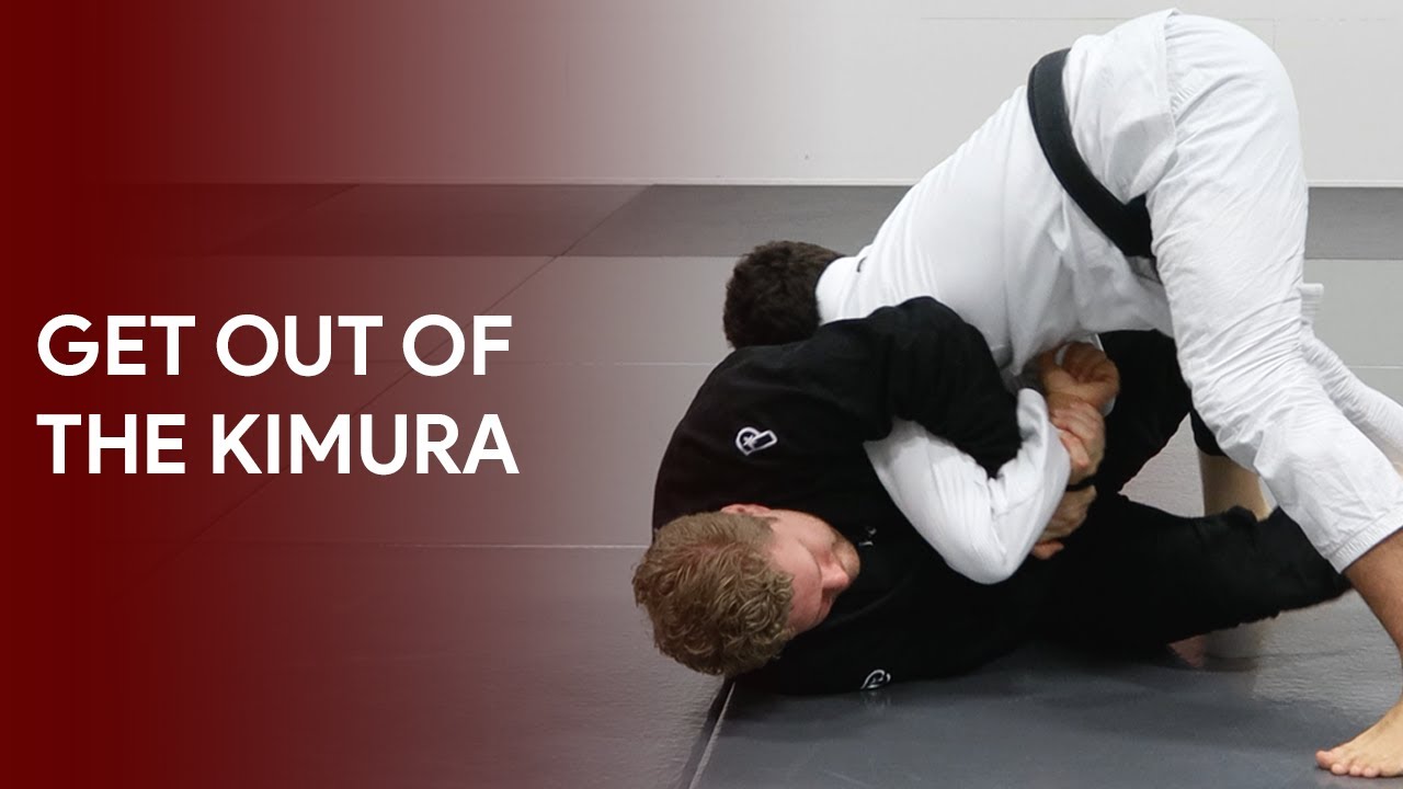 Countering the Kimura from Top Half Guard