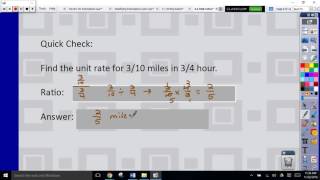 4 2 Unit Rates