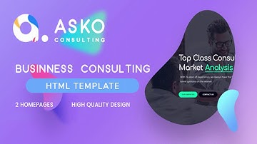 Asko - Multipurpose Business HTML5 Template | Themeforest Website Templates and Themes