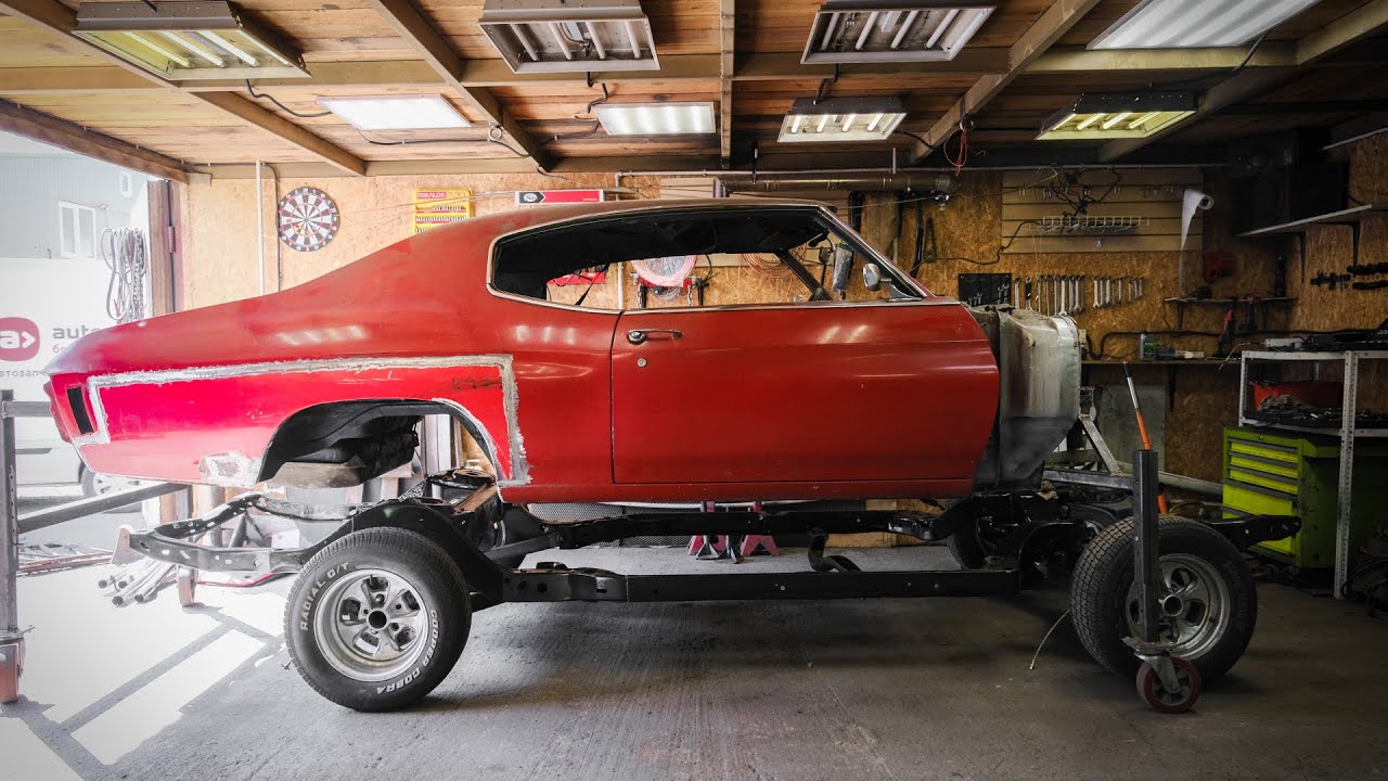 ТАЧКА ВИН ДИЗЕЛЯ ИЗ ФОРСАЖА CHEVROLET CHEVELLE РЕСТАВРАЦИЯ РАМЫ И ...