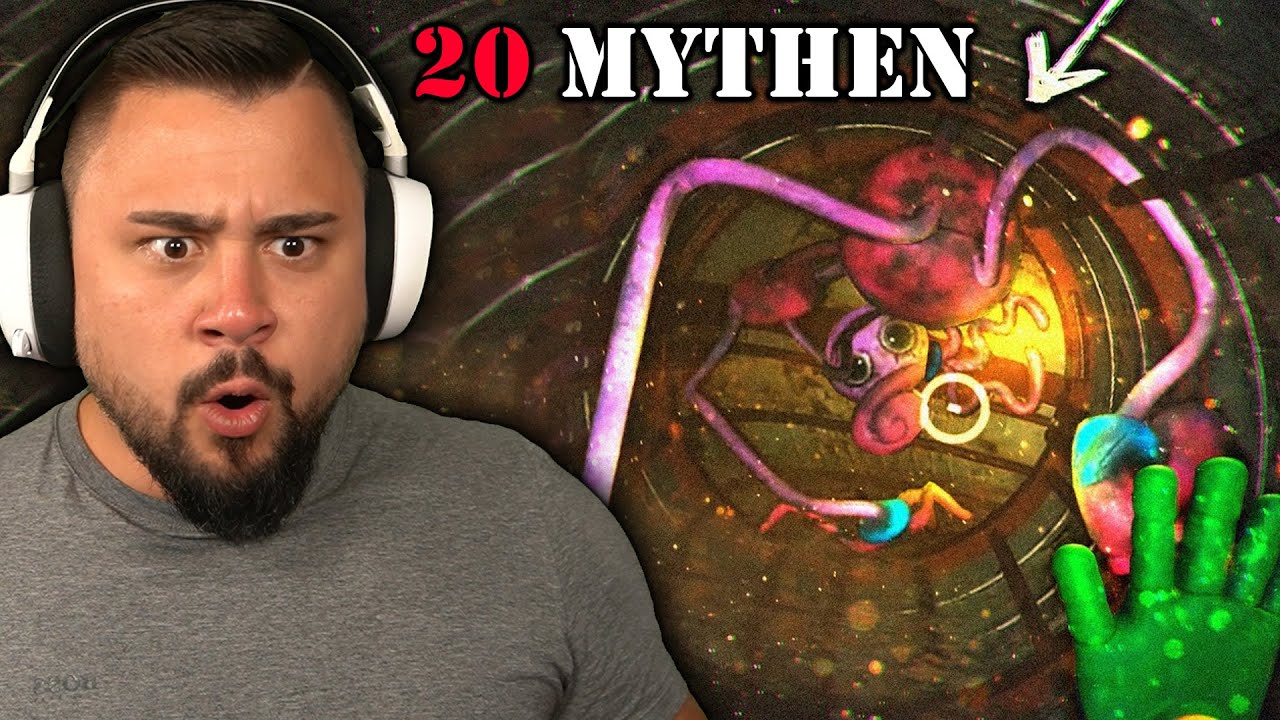 20 GEHEIME MYTHEN VON POPPY PLAYTIME😨