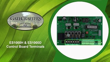 How To Understand Estate Swing ES1000H & ES1000D Control Boards