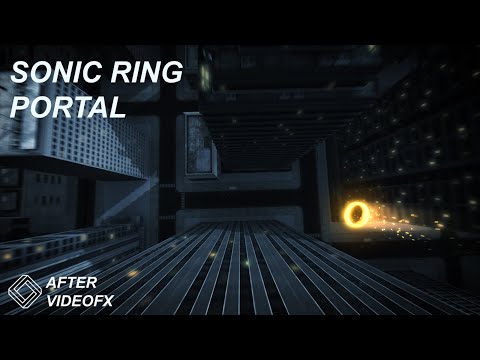 Sonic Ring Portal Part 1: Element 3D & Particular