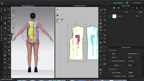 3. How to Import a DXF into CLO3D Project: How to Arrange Part 2