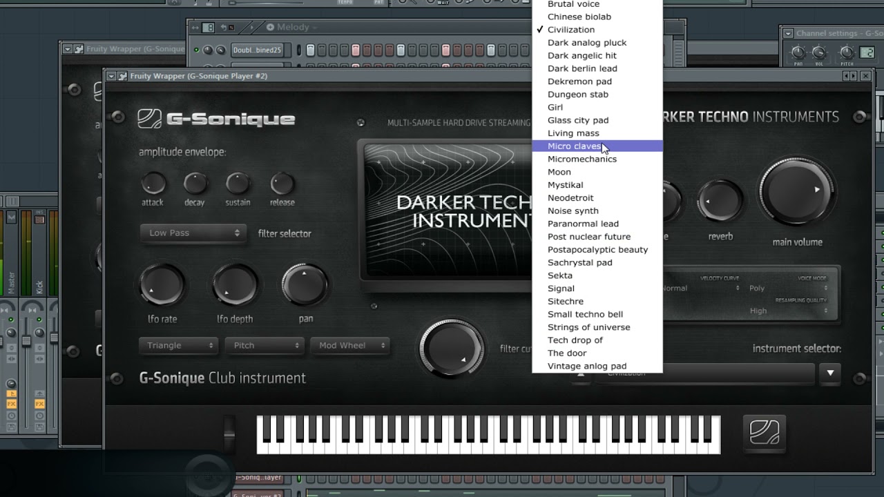 Darker Techno Instruments — hypnotic Berlin and Detroit video preview