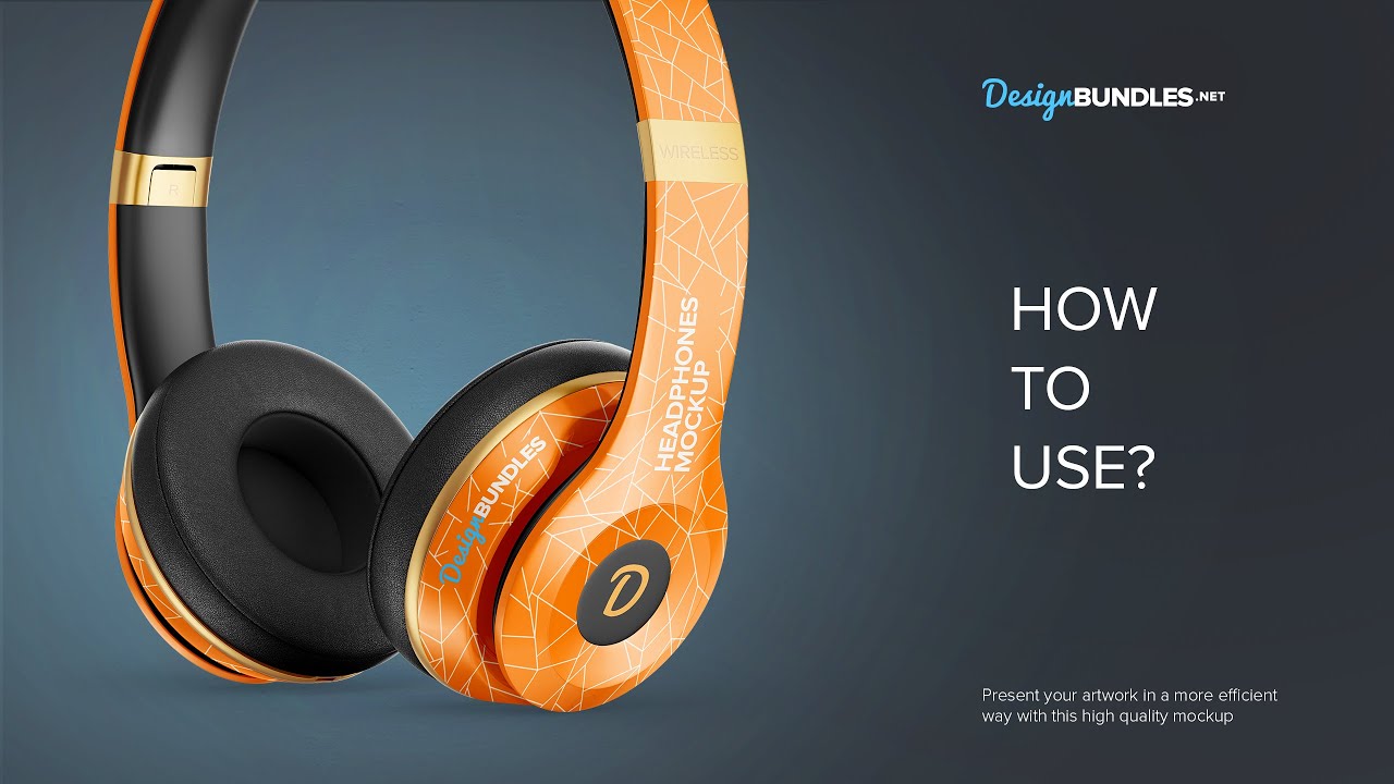 Headphones Mockup Youtube