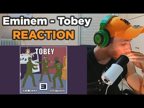 GREEK REACTS TO Eminem - Tobey (feat. Big Sean & Babytron) [Official Audio]