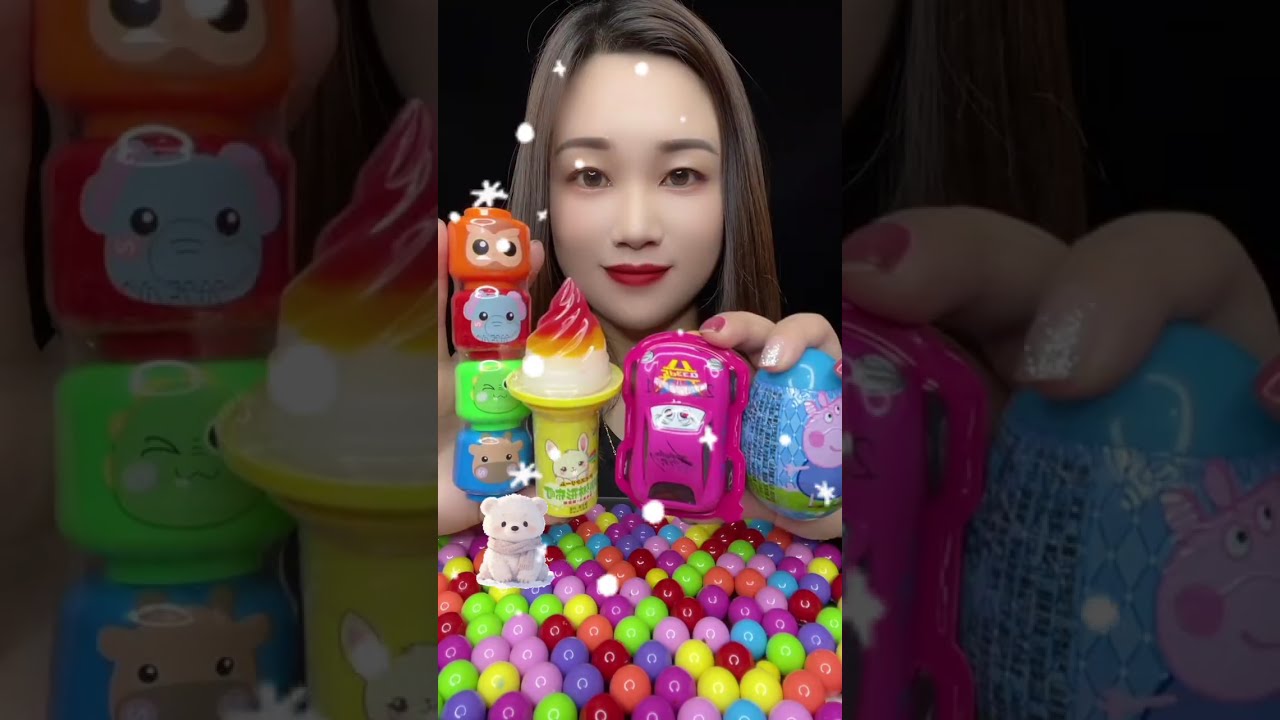 Sweet candy snack p955#mukbang #candy 