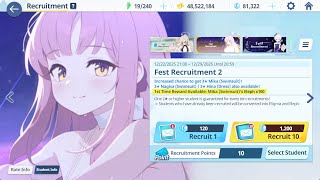 [Blue Archive] Rolling for Swimsuit Nagisa and Swimsuit Mika