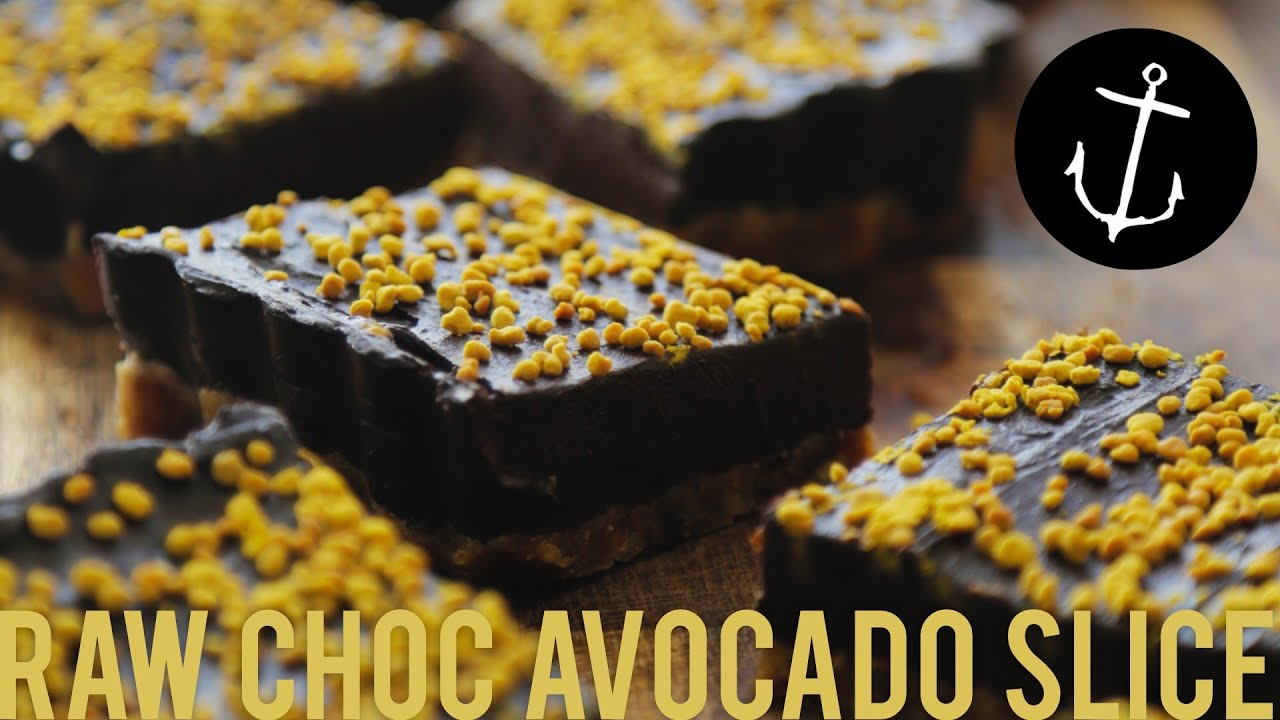 How to make Raw Chocolate Avocado slice