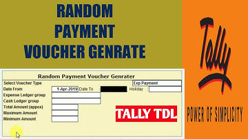 🆃🅰🅻🅻🆈 🆃🅳🅻 Random payment voucher Genrateror tdl | Bulk entry