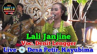Lali Janjine 🟨 Voc. Denit Lengger 🟦 New Arista Music 🟪 Banjarnegara 🟥 Live 💿 Desa Petir, Kayubima