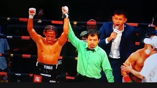 Winer By Tko Yusuf Azmi Vs Yunus Martin Wamaer