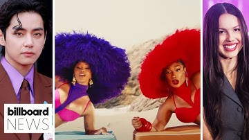 New Music From Cardi B & Megan Thee Stallion, Olivia Rodrigo, V & More | Billboard News