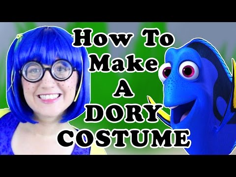 How to Make a Dory Cosplay Costume - Finding Nemo - Madi2theMax