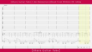share Guitar Tabs I Am Damnation bleed From Within Hd 1080p