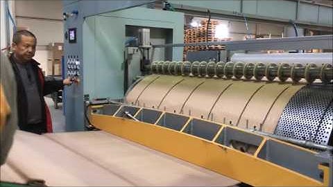 HCM-2000 Honeycomb  Core Machine In Europe