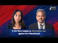 Activist: West waging an information war against Palestinians