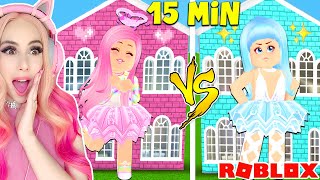 Things We All Did As Noobs In Bloxburg Begged Square House And More Roblox - noob vs pro basement build challenge on bloxburg roblox roblox