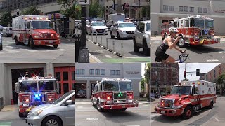 DCMPD, DC Fire & EMS Response Compilation