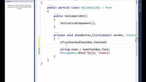 Use CheckBox in ASP.NET C#  Desktop App | Visual Stdio