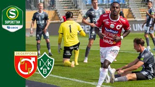 Degerfors If - Ik Brage 1-1 Höjdpunkter