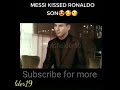 Messi kissed ronaldo son this is one lesson for football fans