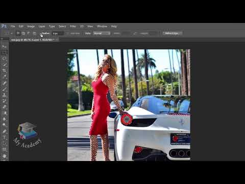 สอนโฟโต้ชอบ เทคนิคการเปลี่ยนสีเสื้อผ้าด้วย โฟโต้ชอบ Photoshop technique