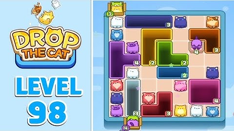 Drop The Cat Level 98 Walkthrough Solution