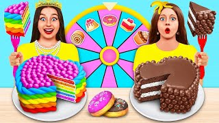 Rich vs Poor Cake Decorating Challenge | Sweet Cooking Challenge for 24 Hours by MEGA GAME screenshot 5