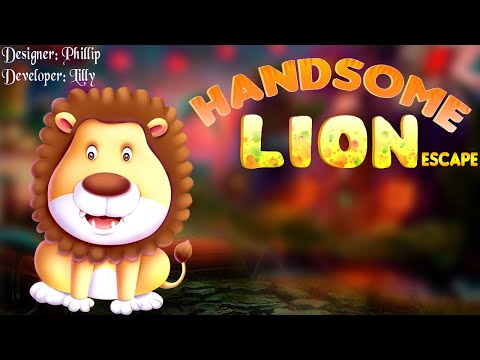 PG Handsome Lion Escape Game Walkthrough