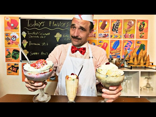 The Good Humor Ice Cream Man Serves You Delicious Ice Cream 🍦🍧🍨￼ASMR Role Play
