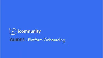 iBS Tutorials: How to start using the platform