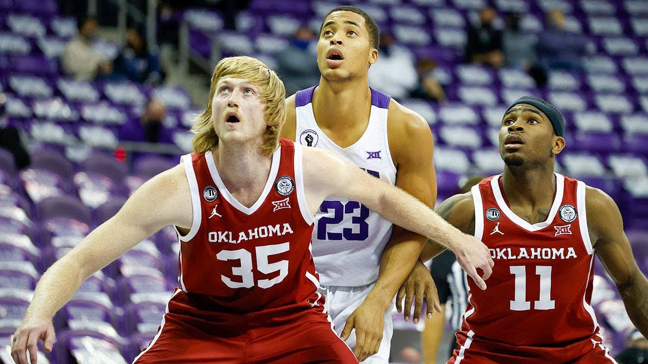 Oklahoma vs TCU Mens Basketball Highlights YouTube