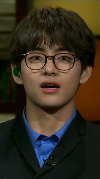 V:'Hi guys my name is V and  I'm aGOOD BOY'. #shorts #bts #kpoplife #V